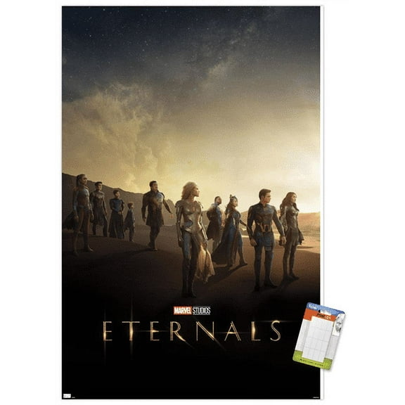 Marvel Eternals - Group Key Art Wall Poster, 14.725" x 22.375"
