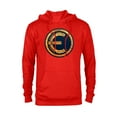 thumbnail image 1 of Marvel Eternals Icon Ancient Gold - Pullover Hoodie for Adults – Customized-Red Heather, 1 of 5