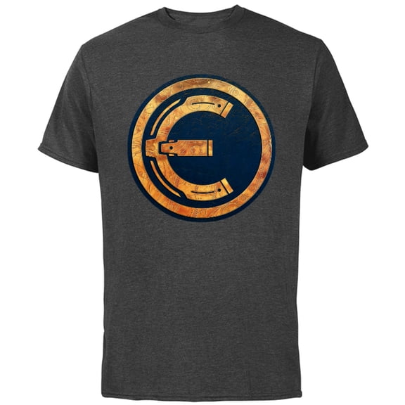 Marvel Eternals Icon Ancient Gold - Short Sleeve Cotton T-Shirt for Adults - Customized-Charcoal