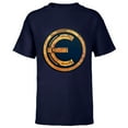 thumbnail image 1 of Marvel Eternals Icon Ancient Gold - Short Sleeve T-Shirt for Kids – Customized-Navy, 1 of 5