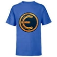 thumbnail image 1 of Marvel Eternals Icon Ancient Gold - Short Sleeve T-Shirt for Kids – Customized-Royal, 1 of 5
