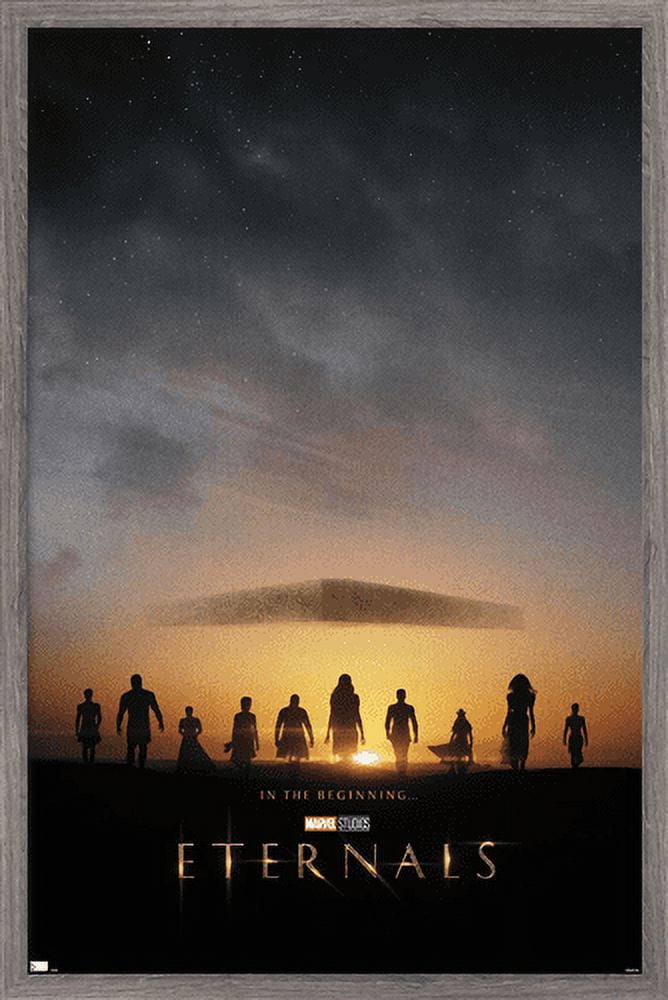Marvel Eternals - Key Art Wall Poster, 22.375" x 34", Framed