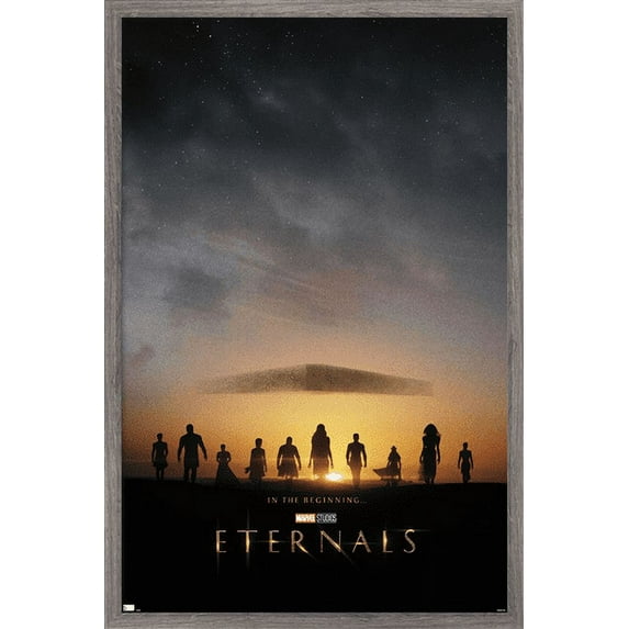 Marvel Eternals - Key Art Wall Poster, 22.375" x 34", Framed