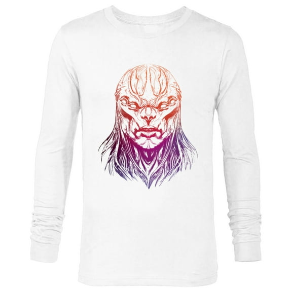Marvel Eternals Kro Gradient Sketch - Long Sleeve T-Shirt for Men – Customized-White