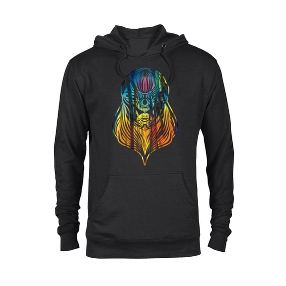 Marvel Eternals Kro Rainbow Gradient - Pullover Hoodie for Adults – Customized-Black