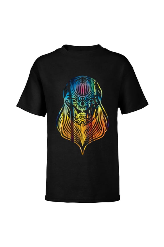 Eternals Kro Rainbow Gradient - Short Sleeve T-Shirt for Kids – Customized-Black