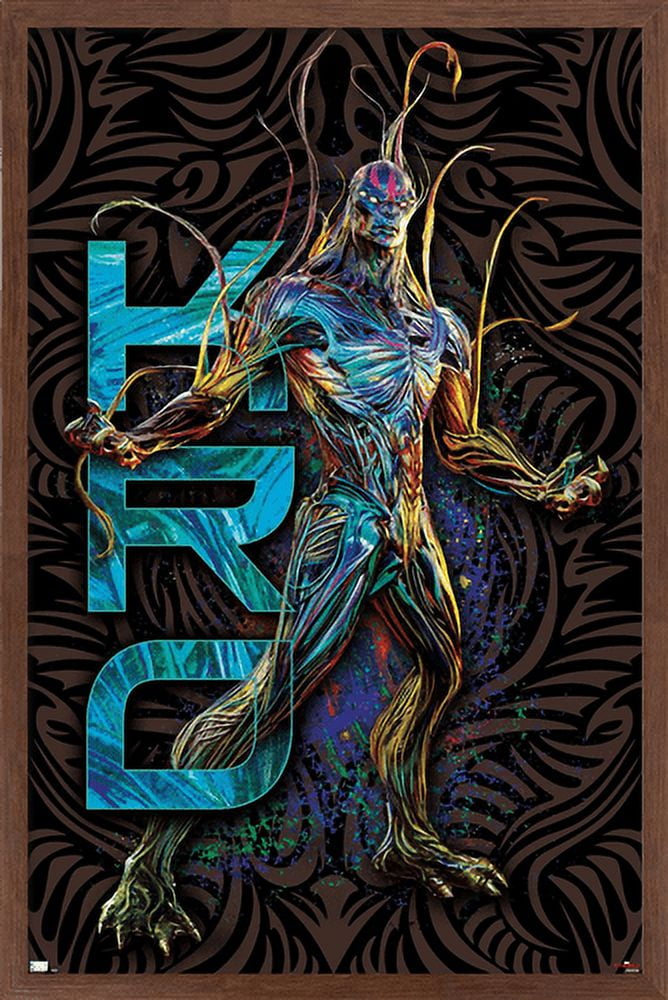 Marvel Eternals - Kro Wall Poster, 14.725" x 22.375", Framed