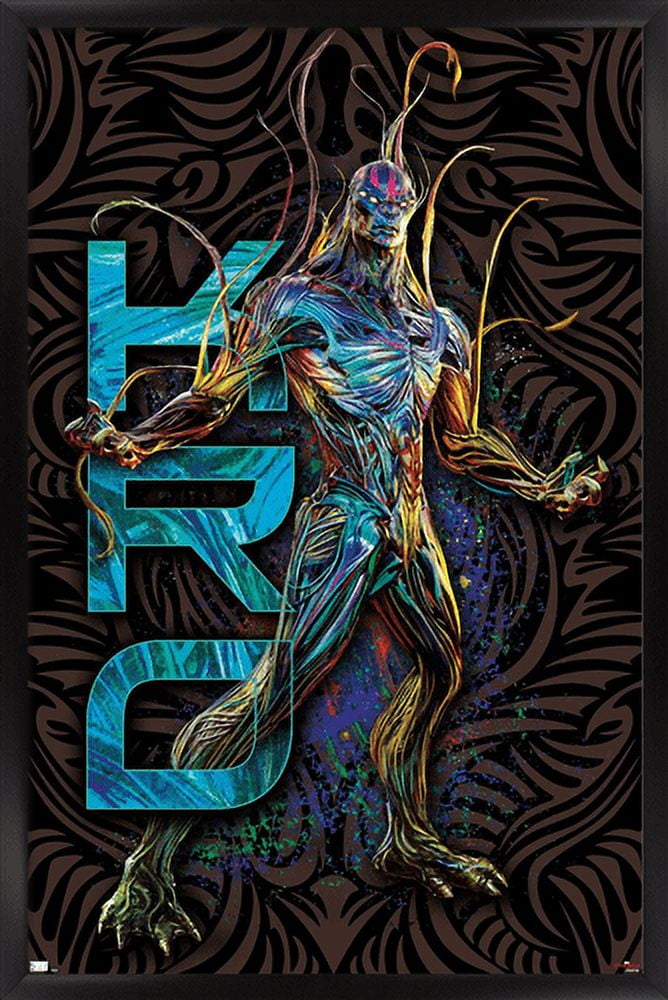 Marvel Eternals - Kro Wall Poster, 22.375" x 34", Framed