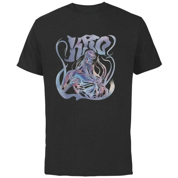 Marvel Eternals Kro Watercolor Swirls - Short Sleeve Cotton T-Shirt for Adults - Customized-Black