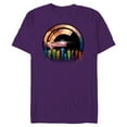 thumbnail image 1 of Marvel Eternals Logo Immortal Beings Cosmic Silhouettes - Short Sleeve Blended T-Shirt for Adults – Customized-Purple, 1 of 5