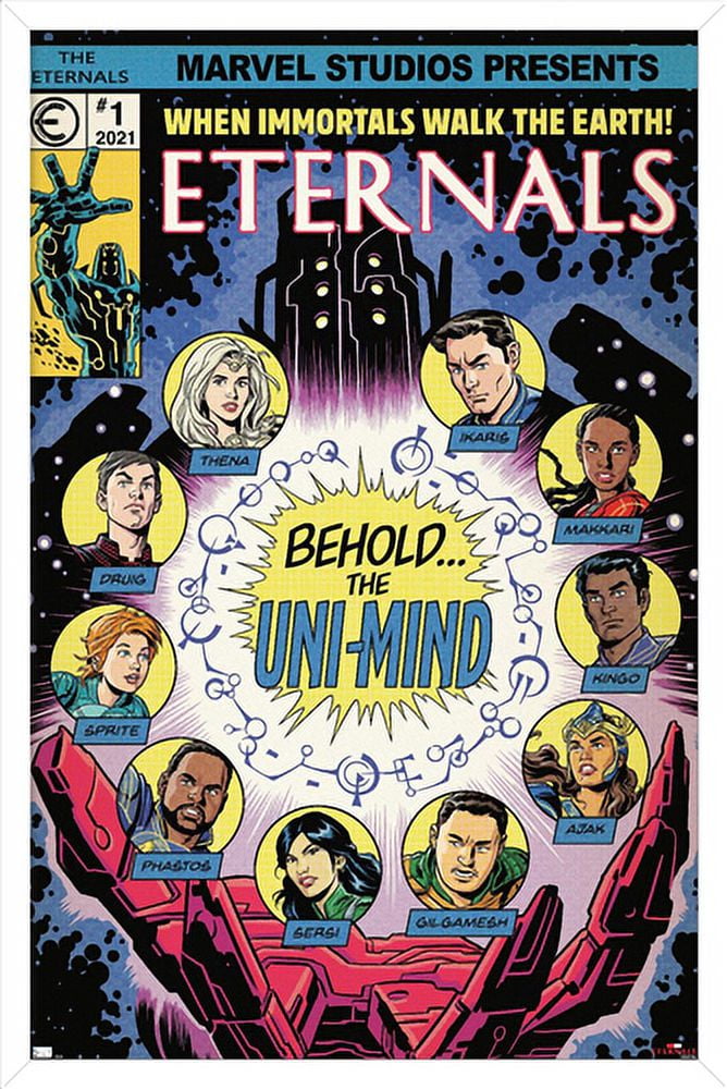 Marvel Eternals - Palm Wall Poster, 22.375" x 34", Framed