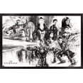thumbnail image 1 of Marvel Eternals - Sketch Wall Poster, 22.375" x 34", Framed, 1 of 3