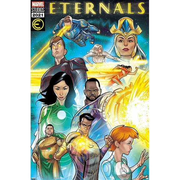 Marvel Eternals - Space Comic Wall Poster, 22.375" x 34"
