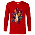 thumbnail image 1 of Marvel Eternals Team of Immortal Beings Bold Color - Long Sleeve T-Shirt for Men – Customized-New Red, 1 of 5