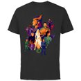thumbnail image 1 of Marvel Eternals Team of Immortal Beings Bold Color - Short Sleeve Cotton T-Shirt for Adults - Customized-Black, 1 of 5