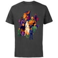 thumbnail image 1 of Marvel Eternals Team of Immortal Beings Bold Color - Short Sleeve Cotton T-Shirt for Adults - Customized-Charcoal, 1 of 5