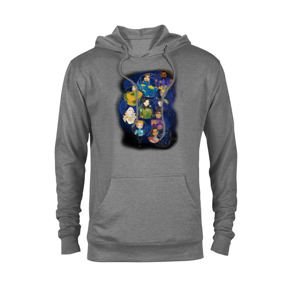 Marvel Eternals Team of Immortal Beings Group - Pullover Hoodie for Adults – Customized-Graphite Heather