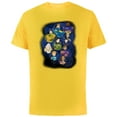 thumbnail image 1 of Marvel Eternals Team of Immortal Beings Group - Short Sleeve Cotton T-Shirt for Adults - Customized-Yellow, 1 of 5