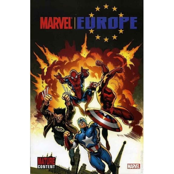 Marvel Europe TPB #1 VF ; Marvel Comic Book