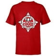 thumbnail image 1 of Marvel FOOM Fan Club Logo Nuff Said Retro Vintage Style - Short Sleeve T-Shirt for Kids - Customized-Red, 1 of 5