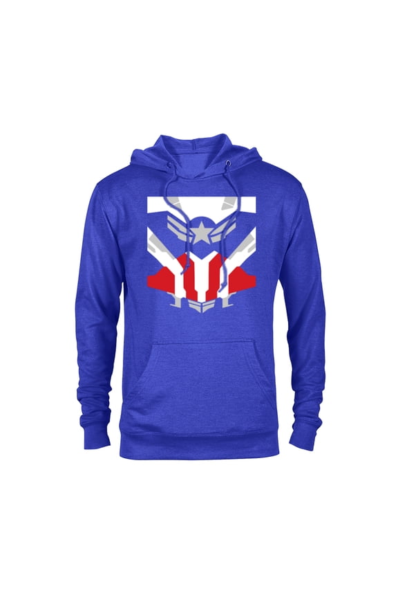 Falcon Captain America Uniform - Pullover Hoodie for Adults - Customized-Royal