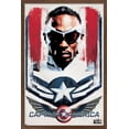 thumbnail image 1 of Marvel Falcon and Winter Soldier - Falcon Illustration Wall Poster, 22.375" x 34", Framed, 1 of 3