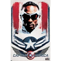 Marvel Falcon and Winter Soldier - Falcon Illustration Wall Poster, 22.375" x 34"