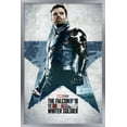 thumbnail image 1 of Marvel Falcon and Winter Soldier - Winter Soldier One Sheet Wall Poster, 14.725" x 22.375", Framed, 1 of 3