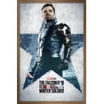 thumbnail image 1 of Marvel Falcon and Winter Soldier - Winter Soldier One Sheet Wall Poster, 22.375" x 34", Framed, 1 of 3