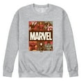 thumbnail image 1 of Marvel - Fall Marvel - Men's Long Sleeve Crew Fleece Sweatshirt, 1 of 4