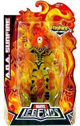 マーベルレジェンド サンファイア AOA版 Marvel Fan's Choice A.O.A Sunfire Action Figure - Walmart.com