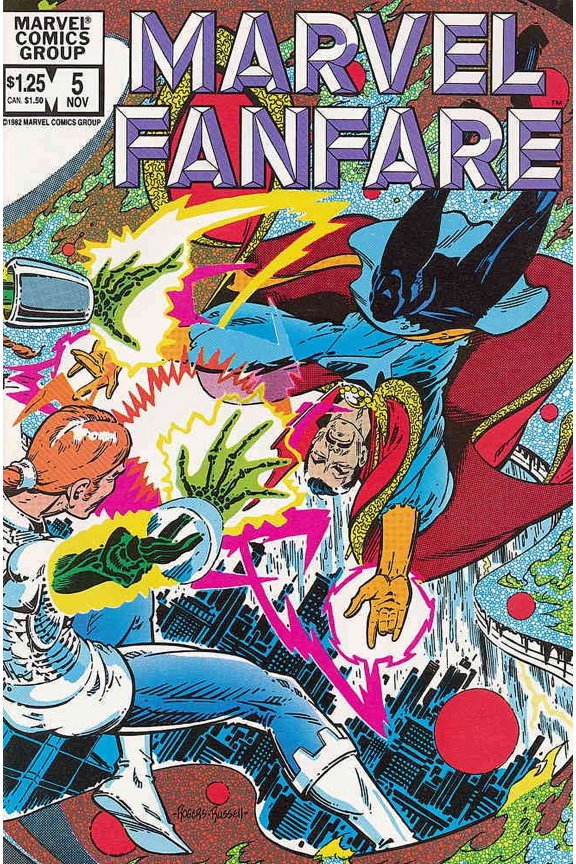 Fanfare #5 VF ; Marvel Comic Book