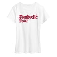 thumbnail image 1 of Marvel - Fantastic 4 Classic Logo - Women's Short Sleeve Graphic T-Shirt, 1 of 4