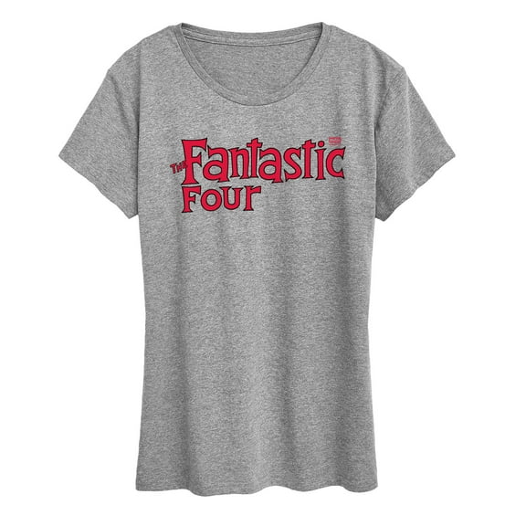 Marvel - Fantastic 4 Classic Logo - Women's Short Sleeve Graphic T-Shirt