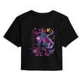 thumbnail image 1 of Marvel - Fantastic 4 Fantastic 4 Galactus Space - Juniors Cropped Graphic T-Shirt, 1 of 4