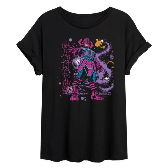 Marvel - Fantastic 4 Fantastic 4 Galactus Space - Women's Oversized Graphic T-Shirt