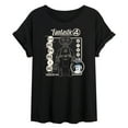 thumbnail image 1 of Marvel - Fantastic 4 Fantastic 4 Herbie Blueprint - Women's Oversized Graphic T-Shirt, 1 of 4