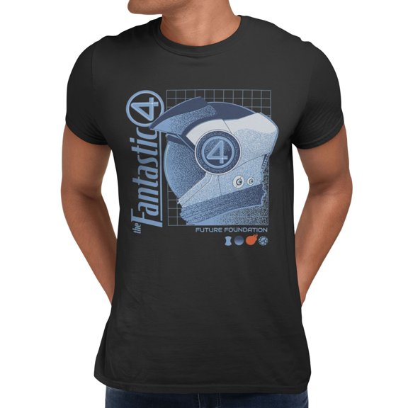 Marvel Fantastic 4 First Steps Future Foundation Mens T-Shirt (Black, S-XXXL)
