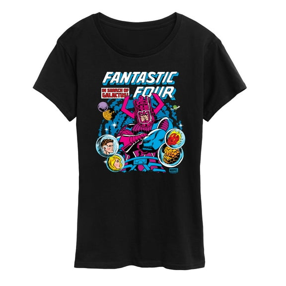 Marvel - Fantastic 4 Galactus Comic Cover - Women's Short Sleeve Graphic T-Shirt