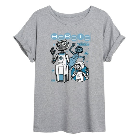 Marvel - Fantastic 4 Herbie - Women's Oversized Graphic T-Shirt