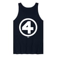 thumbnail image 1 of Marvel - Fantastic 4 Logo White - Men's Tank Top, 1 of 4