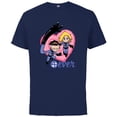 thumbnail image 1 of Marvel Fantastic 4Ever Heart Valentine's Day - Short Sleeve Cotton T-Shirt for Adults - Customized-Navy, 1 of 5