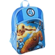 Marvel Fantastic Four 16" Blue School Backpack with Front and Side Pockets