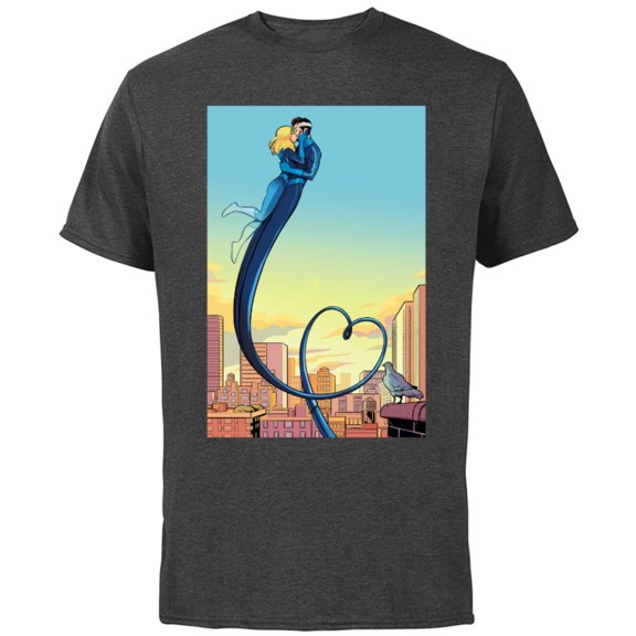 Marvel Fantastic Four #38 Stormbreakers Variant Cover - Short Sleeve Cotton T-Shirt for Adults - Customized-Charcoal