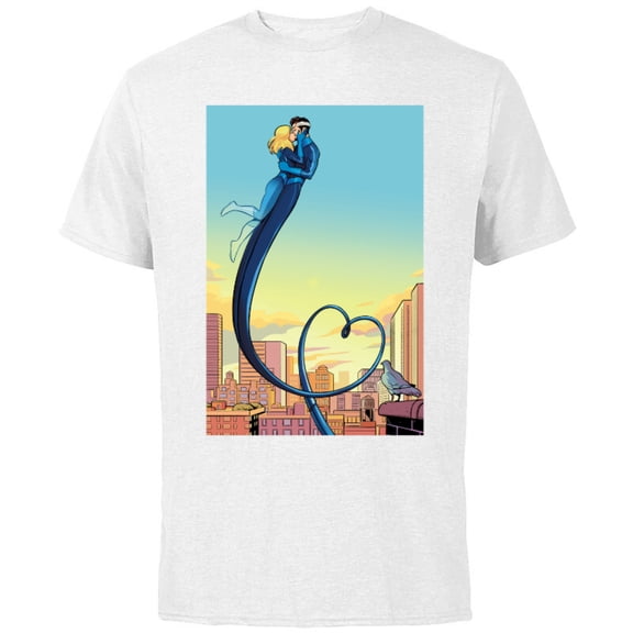 Marvel Fantastic Four #38 Stormbreakers Variant Cover - Short Sleeve Cotton T-Shirt for Adults - Customized-White