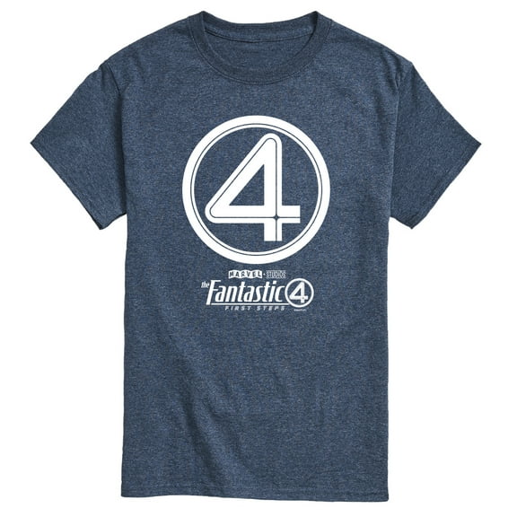 Marvel - Fantastic Four Circle Logo -Men's Short Sleeve Graphic T-Shirt