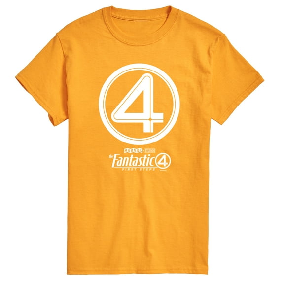 Marvel - Fantastic Four Circle Logo -Men's Short Sleeve Graphic T-Shirt