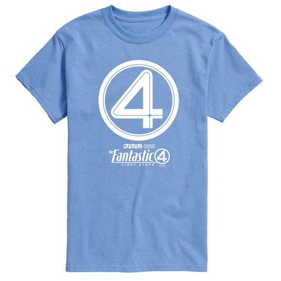 Marvel - Fantastic Four Circle Logo -Men's Short Sleeve Graphic T-Shirt