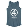 thumbnail image 1 of Marvel - Fantastic Four Circle Logo - Women's Racerback Tank, 1 of 4