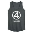 thumbnail image 1 of Marvel - Fantastic Four Circle Logo - Women's Racerback Tank, 1 of 4